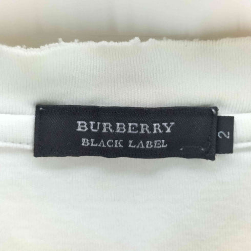 バーバリーブラックレーベル BURBERRY BLACK LABEL ヘンリーネック 長袖シャツ メンズ 2