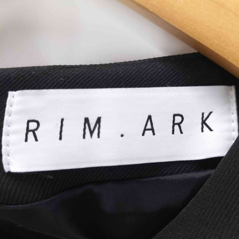 リムアーク RIM.ARK Tuck sleeve long OP タック スリーブ ロング ワンピース レディース JPN:38