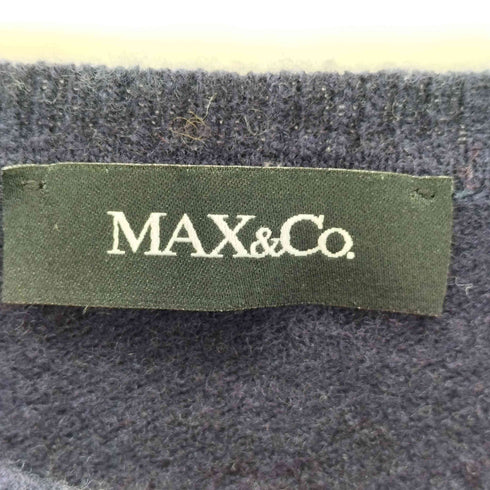 マックスアンドコー MAX&CO. ウールクルーネックセーター レディース import:S
