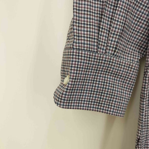 エルメネジルドゼニア Ermenegildo Zegna マイクロ チェック ボタンダウン シャツ メンズ import:S
