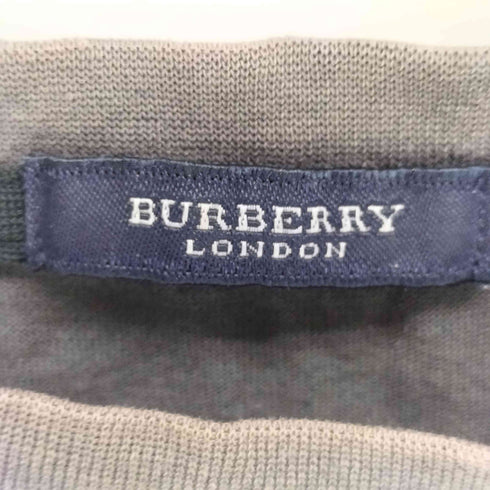 バーバリーロンドン BURBERRY LONDON ロゴ ボーダー 長袖シャツ メンズ