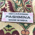 パシュミナ PASHMINA インド製 カシミヤ100% 総柄 ストール レディース