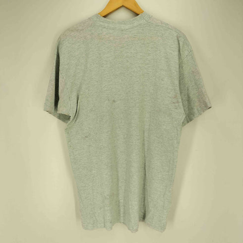 フルーツオブザルーム FRUIT OF THE LOOM 90S USA製 シングルステッチ フロントプリント クルーネック Tシャツ メンズ import:L