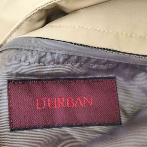 ダーバン DURBAN ダウンライナー付き スタンドカラー 比翼ハーフコート メンズ JPN:L