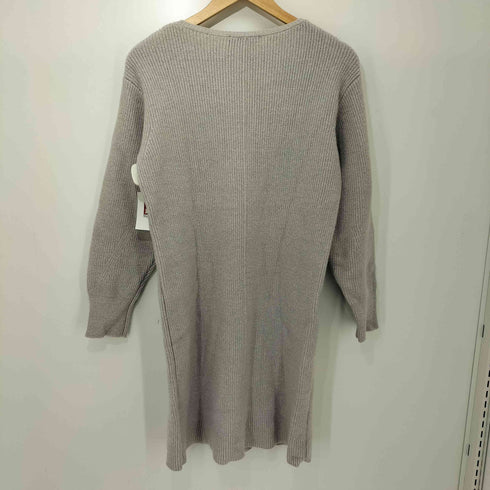 ジャスグリッティー JUSGLITTY 24AW ウールカシミヤニットワンピース レディース JPN:1