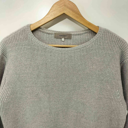 ジャスグリッティー JUSGLITTY 24AW ウールカシミヤニットワンピース レディース JPN:1