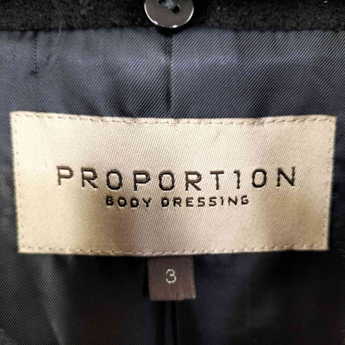 プロポーションバイボディードレッシング PROPORTION BODY DRESSING ラビットファー ウエストベルト ロング コート レディース S