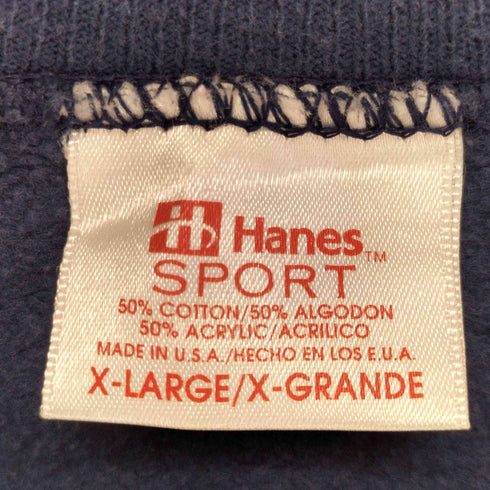 ヘインズ Hanes 90S USA製 ラグラン スウェット ブランク メンズ import:XL