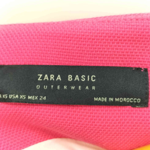 ザラ ZARA ノーカラーコートジャケット レディース