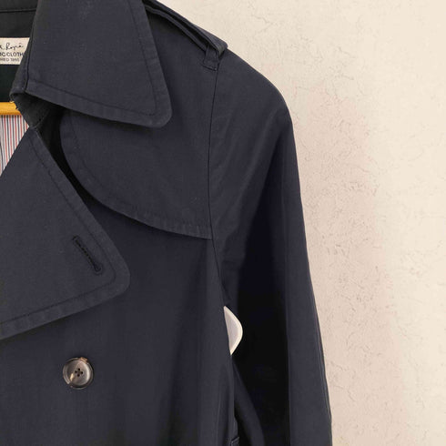 アダムエロペ Adam et Rope for AUTHENTIC CLOTHES フォー オーセンティック クローザーズ コットン トレンチコート メンズ 36