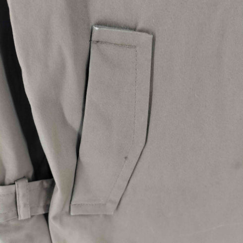アルファインダストリーズ ALPHA INDUSTRIES コットン アクリルコーティング ミリタリー ショート トレンチコート メンズ L