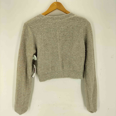 フレイアイディー FRAY I.D 24AW スパンコール ラメフェザー カーディガン レディース ONE SIZE