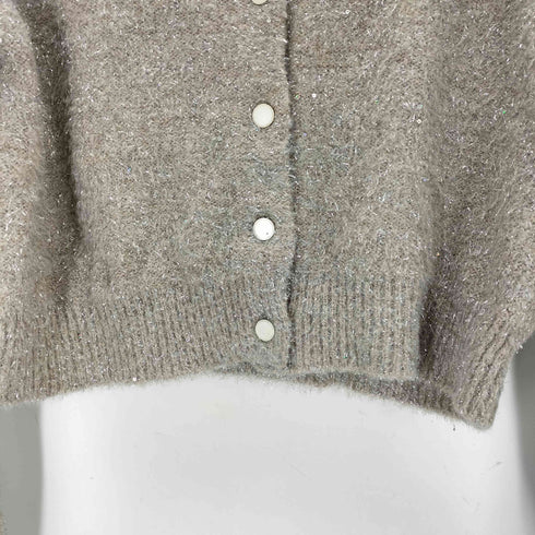 フレイアイディー FRAY I.D 24AW スパンコール ラメフェザー カーディガン レディース ONE SIZE