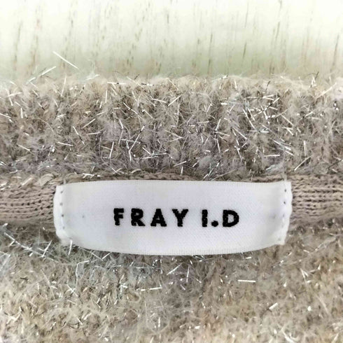 フレイアイディー FRAY I.D 24AW スパンコール ラメフェザー カーディガン レディース ONE SIZE