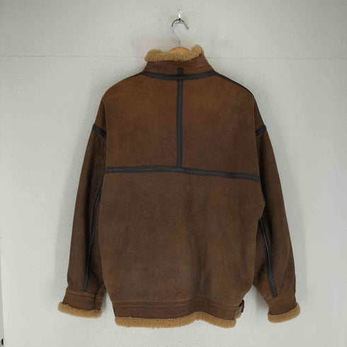 ピーピーエフエム PPFM lamb leather ラムレザー 裏ボア ムートンジャケット メンズ import:M