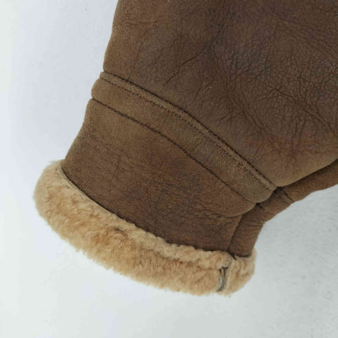 ピーピーエフエム PPFM lamb leather ラムレザー 裏ボア ムートンジャケット メンズ import:M
