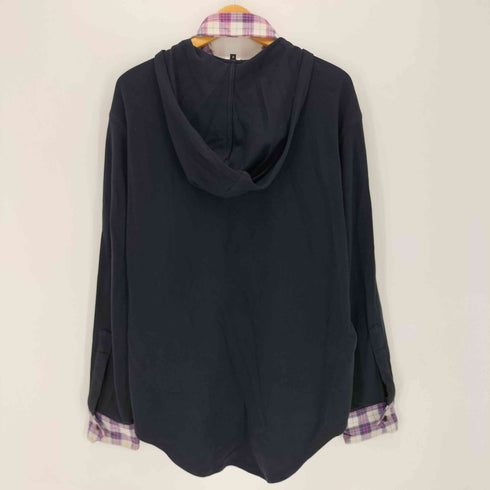 HOUSE OF THE VERY ISLAND'S ハウスオブザベリーアイランズ オーストラリア製 フーデッド切替チェックシャツ メンズ import:M