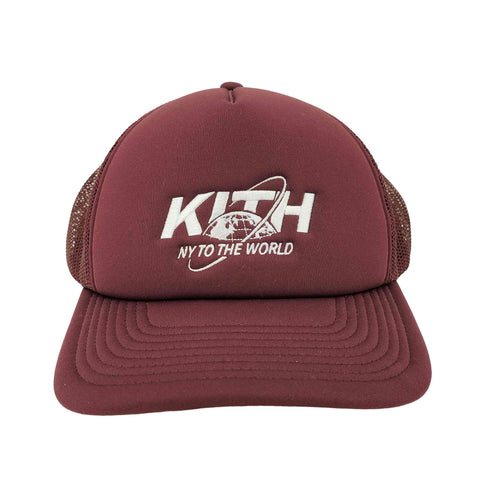 キス KITH NY to the World Nolan Trucker Hat ニューヨーク トゥ ザ ワールド ノーラン トラッカー ハット メッシュキャップ メンズ