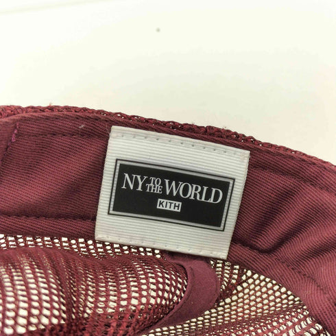 キス KITH NY to the World Nolan Trucker Hat ニューヨーク トゥ ザ ワールド ノーラン トラッカー ハット メッシュキャップ メンズ