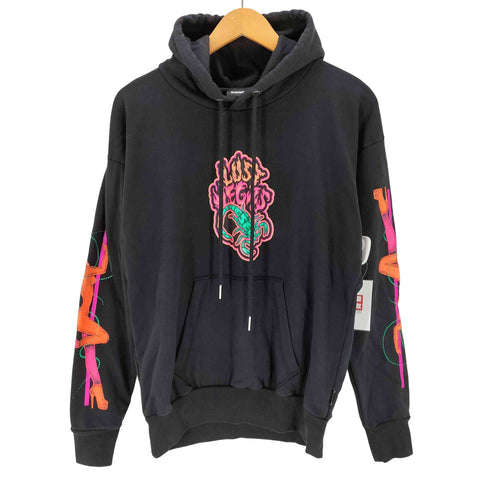 ディーゼル DIESEL S-ALBY-SC SWEAT-SHIRT ラスベガス プリント プルオーバーパーカー レディース