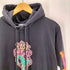 ディーゼル DIESEL S-ALBY-SC SWEAT-SHIRT ラスベガス プリント プルオーバーパーカー レディース