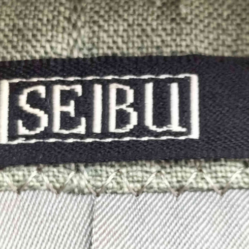 SEIBU ダブルブレスト テーラード ジャケット 2タック スラックス パンツ セットアップ メンズ