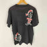 90s O.H.G DEVIL ワンホーン ゴースト デビル カジュアルロゴプリント半袖Tシャツ メンズ M