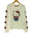 リーバイス Levis HELLO KITTY コラボ グラフィック オーバーサイズ 長袖 Tシャツ レディース M