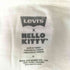 リーバイス Levis HELLO KITTY コラボ グラフィック オーバーサイズ 長袖 Tシャツ レディース M