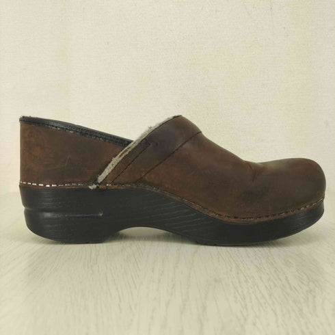 ダンスコ dansko PROFESSIONAL Cabrio プロフェッショナル キャブリオ レザー サボサンダル レディース JPN:38
