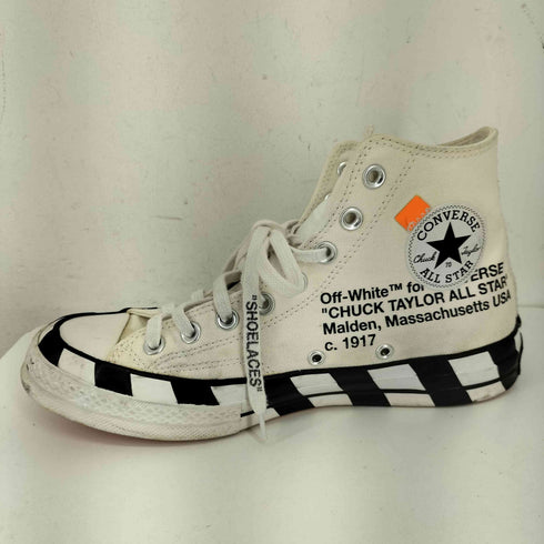 オフホワイト OFF-WHITE CHUCK 70 HI チャックテイラー メンズ JPN:25.5