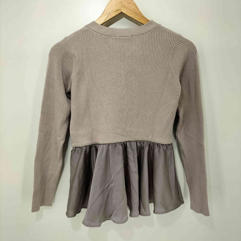 プロポーションバイボディードレッシング PROPORTION BODY DRESSING ペプラムナローニットSET UP レディース S