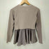 プロポーションバイボディードレッシング PROPORTION BODY DRESSING ペプラムナローニットSET UP レディース S