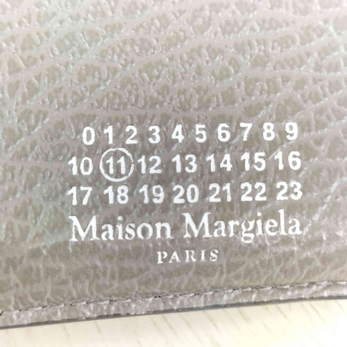 メゾンマルジェラ Maison Margiela 三つ折り レザー 財布 メンズ