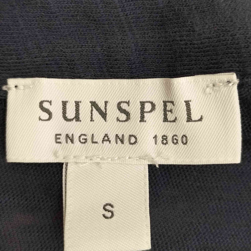 サンスペル Sunspel コットンリネン 半袖 スキッパーポロシャツ メンズ import:S