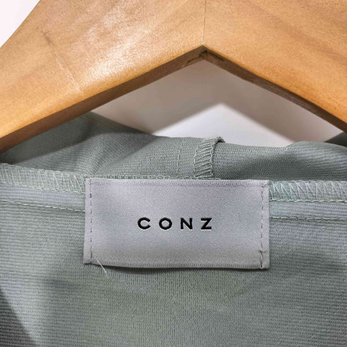 コンズ CONZ オイルヴィンテージ ライク フーディ ジップ パーカー メンズ