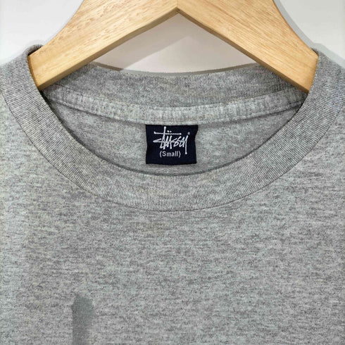 ステューシー Stussy 90s 紺タグ フロントロゴ プリントTシャツ メンズ import:S