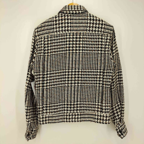 バグッタ Bagutta ハウンドトゥース ウール混 ブルゾン ジャケット メンズ import:S