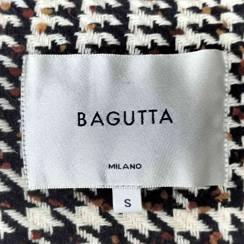 バグッタ Bagutta ハウンドトゥース ウール混 ブルゾン ジャケット メンズ import:S