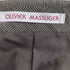 Olivier Massuger チェック柄 ダブルブレスト テーラード ジャケット 2タック スラックス パンツ セットアップ メンズ L/M