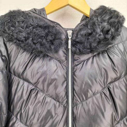 ダーマコレクション DAMA collection 3WAY カルガンラムファー ダウンコート レディース 11AR