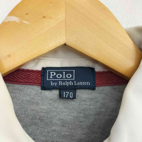 ポロバイラルフローレン Polo by RALPH LAUREN ビッグポニー刺繍 長袖ポロシャツ メンズ 170