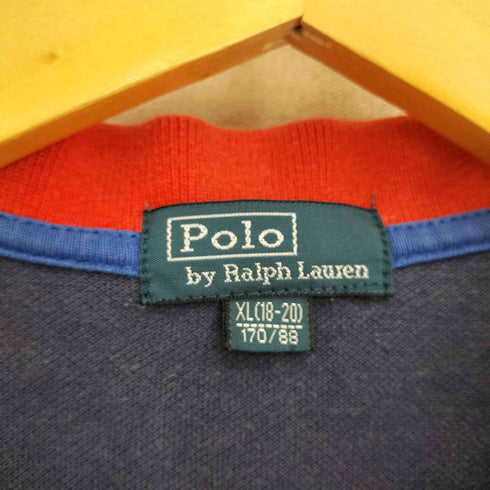 ポロバイラルフローレン Polo by RALPH LAUREN ビッグポニー刺繍 半袖ポロシャツ メンズ import:XL