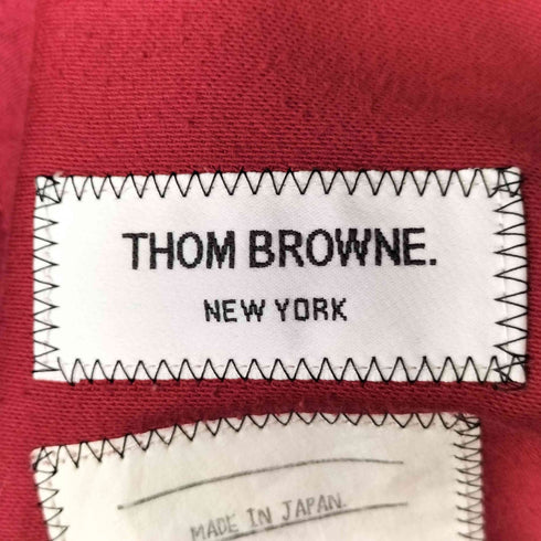 トムブラウン THOM BROWNE コットン フリース 5ポケット ストレート パンツ メンズ 1