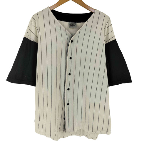 バジャー BADGER 90S USA製 コットン ベースボールシャツ メンズ XL