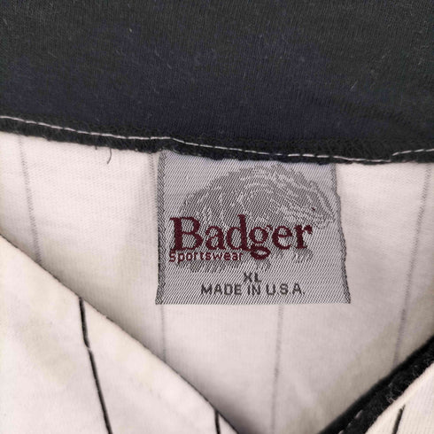 バジャー BADGER 90S USA製 コットン ベースボールシャツ メンズ XL