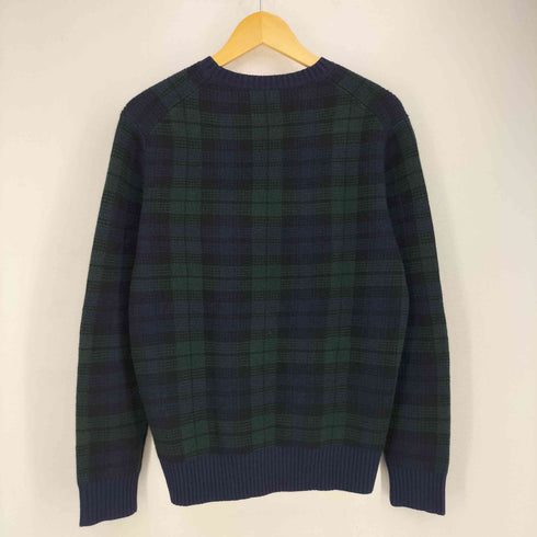 ポロラルフローレン POLO RALPH LAUREN ブラックウォッチ ウールクルーネックニット メンズ import:S