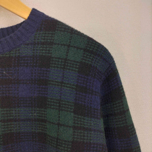 ポロラルフローレン POLO RALPH LAUREN ブラックウォッチ ウールクルーネックニット メンズ import:S
