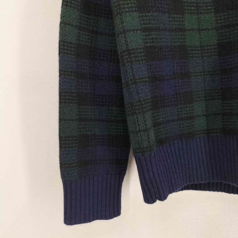 ポロラルフローレン POLO RALPH LAUREN ブラックウォッチ ウールクルーネックニット メンズ import:S