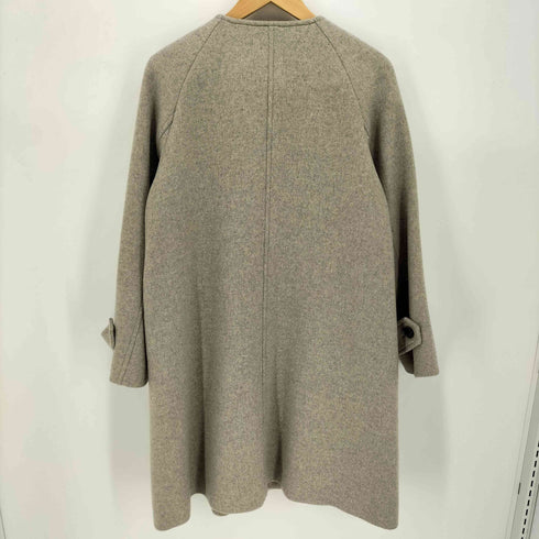 ビューティーアンドユースユナイテッドアローズ BEAUTY & YOUTH UNITED ARROWS ビーバーノーカラーフレアコート レディース FREE